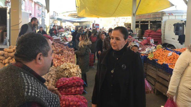 Başkan Güneş, Pazarcı Esnafını Ziyaret Etti...