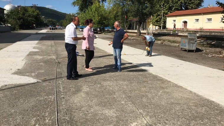 Kapalı Pazar Yeri Çalışmalarına Başlandı...