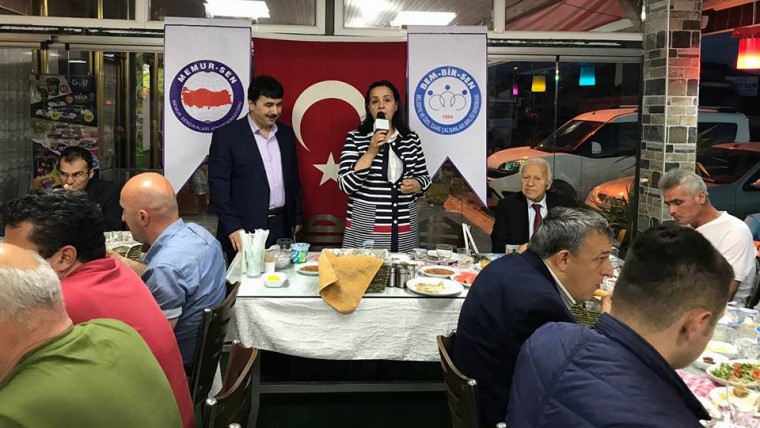 Başkan Güneş Bem-Bir Sen'in düzenlemiş olduğu iftar programına katıldı