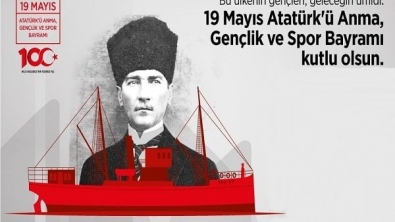 BAŞKAN GENÇ'TEN 19 MAYIS GENÇLİK VE SPOR BAYRAMI MESAJI...