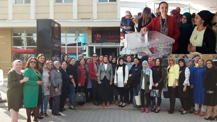Ak Parti Kadın Kolları Başkanı Güven Tazeledi...
