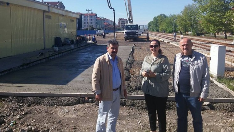 Beldemiz Otopark Alanı Betonlama Çalışmalarına Başlandı