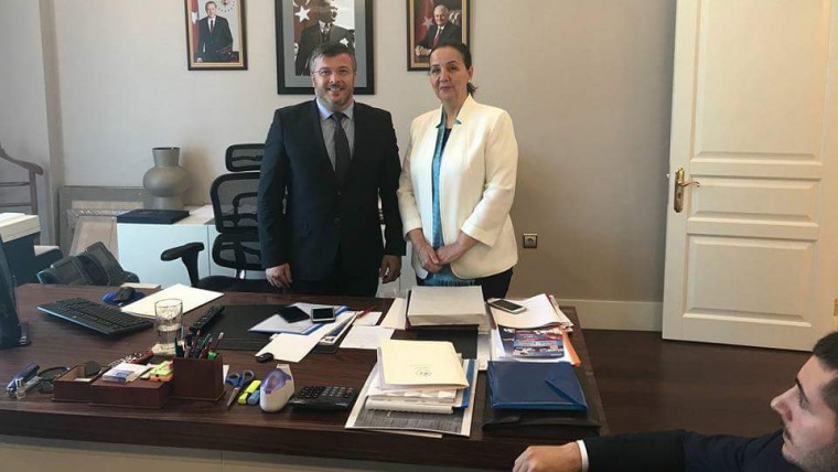 Başkan Güneş, Gençlik ve Spor Bakanlığı'nda...