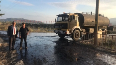 Beldemiz Düz Mahallesi Yolu Asfaltlama Çalışmalarına Başlandı...