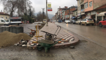 BELDEMİZ ATATÜRK CADDESİ KALDIRIM ÇALIŞMALARIMIZ